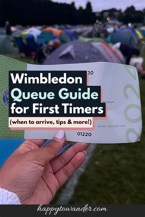 wimbledon the queue tips
